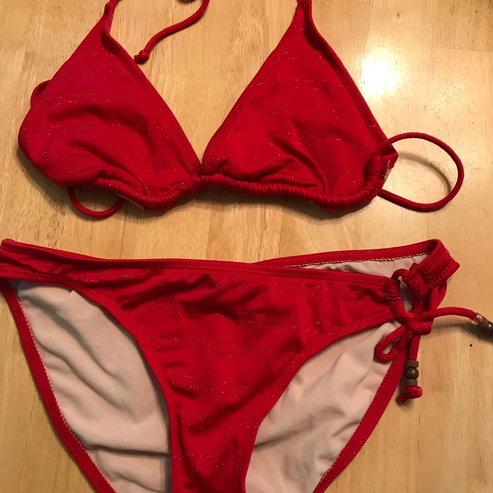 Red bikini
